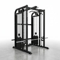 Smith Machine Built for Home Gyms, 1000+ Exercises, 3 Cable Systems, Commercial Grade Steel, Lat Pulldown — Studio Shot
